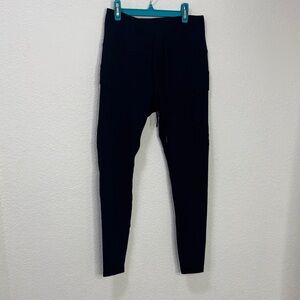 Spyder Black active High-Waisted Leggings with pockets - so soft!